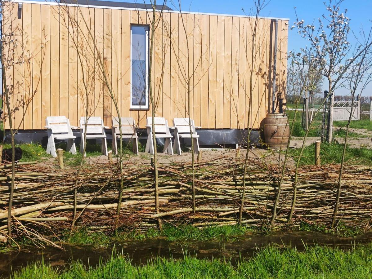 Tiny House Het Polderhuisje Streefkerk Exterior foto